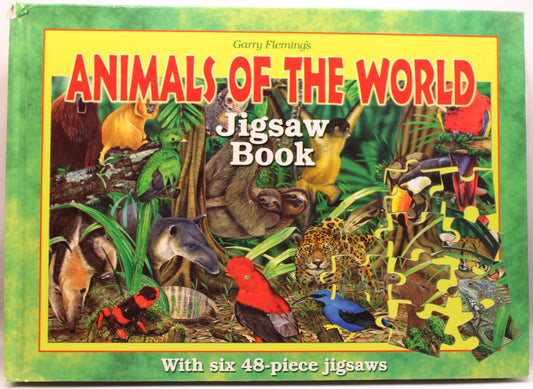 Animals of the World Jigsaw Book
